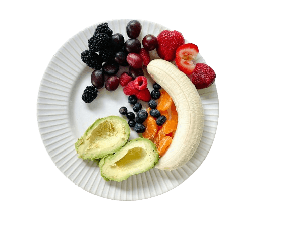 A plate of food by debby