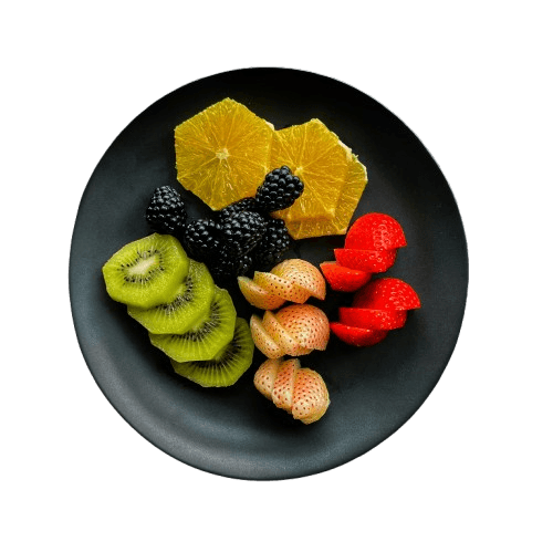 A plate of food by makeed